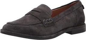 Sam Edelman Birch Moonlight Grey Almond Toe Slip On Strap Fashion Classic Loafer